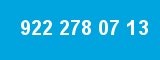922 278 07 13 922 278 07 13